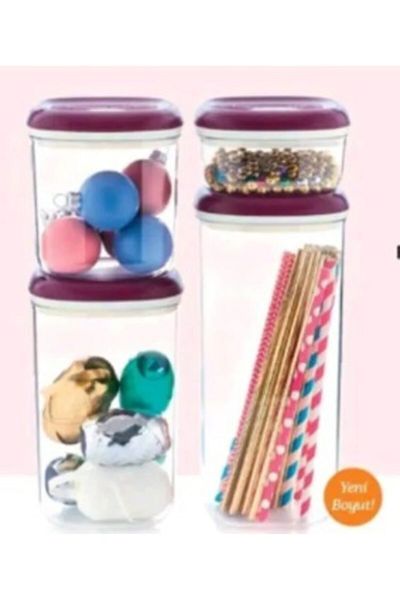 Tupperware Royal Set of 4 1.8Lt-1.3Lt-780Ml-240Ml Royal Set