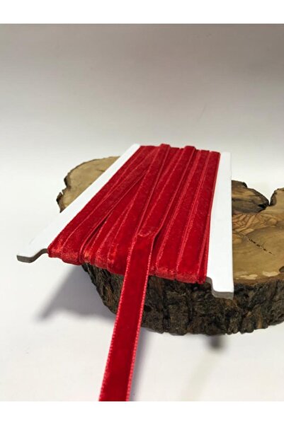 ALAZ TASARIM HOBİ Panglică de catifea 1 Cm