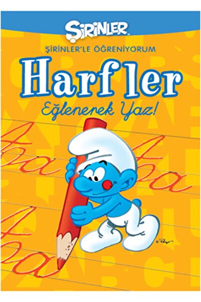 Harfler Eğlenerek Yaz Şirinler'le Öğreniyorum