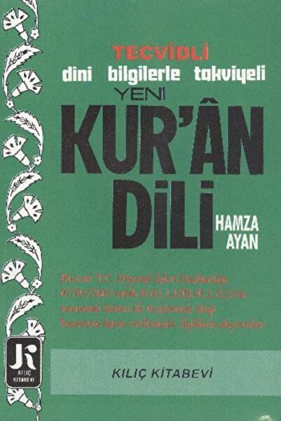 Kılıç Kitabevi Kur'an Dili