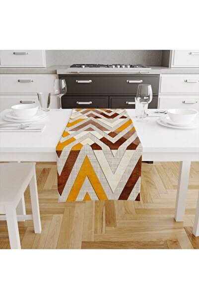 Talia Home Τριγωνικό μοτίβο Runner Tlar-160