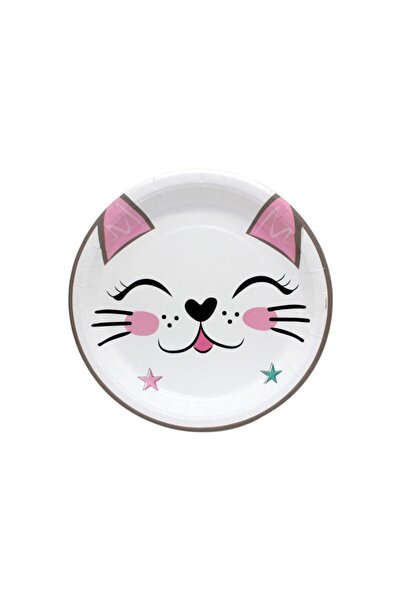 Partimarka Sevimli Kedi Parti Tabakları