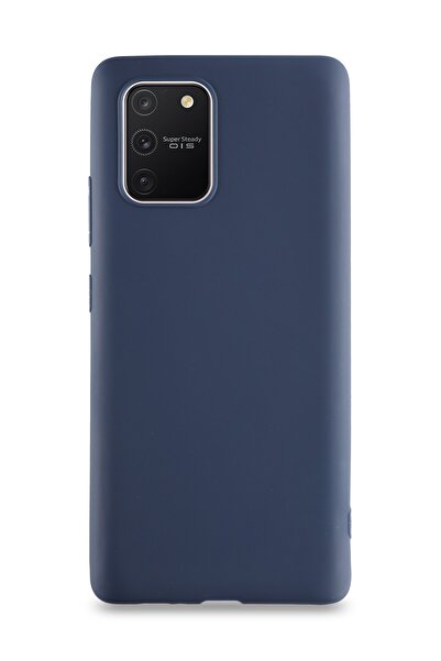 KZY İletişim Samsung Galaxy S 10 Lite Kılıf Kamera Korumalı Premier Silikon Kapak - Lacivert