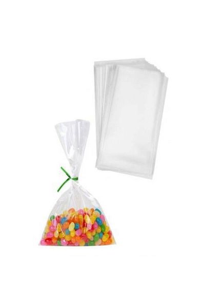 HEDEF1 Gelatin Transparent Bag 10cm*20cm 10pcs