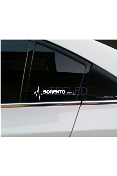 TSC كيا سورينتو ملصق نبض ضربات القلب 2 قطعة يمين يسار