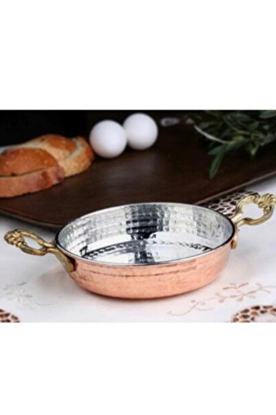 Genel Markalar Bakır Sahan ,20cm Bakır Kulplu Yumurta Tavası