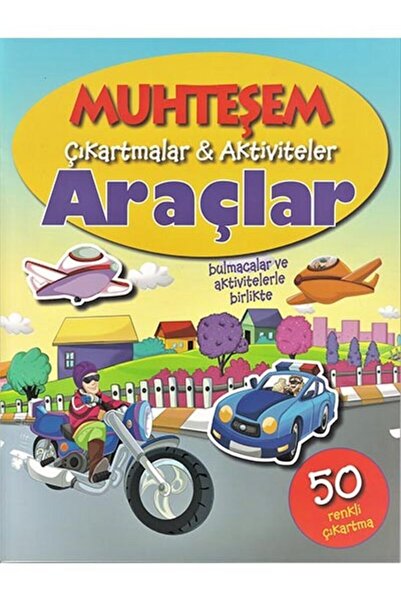 Parıltı Yayıncılık Fabulous Stickers and Activities - Tools