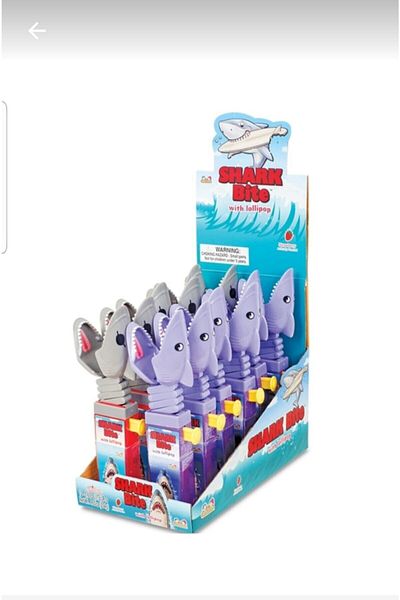 Zaini Shark Bite Cup Toy 6 Pieces
