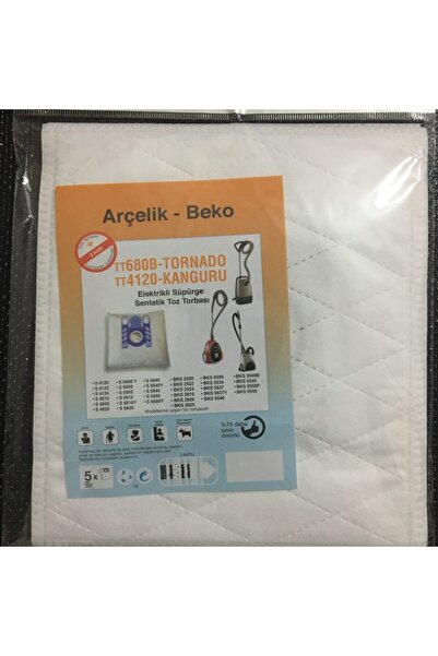 Arçelik Σακούλα σκούπας με διακοσμητική σκόνη