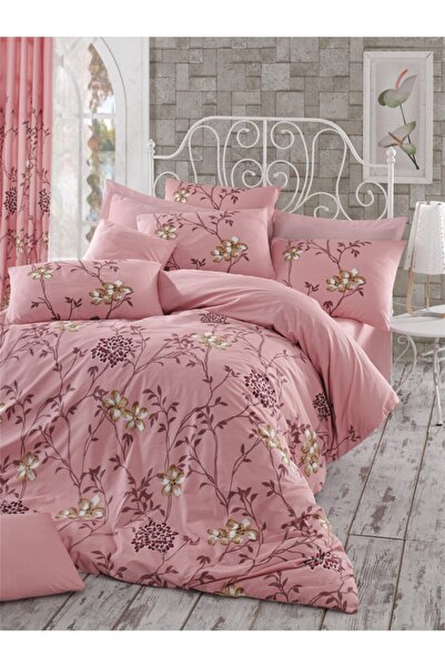 Generic Brand Pink Carmen Double Duvet Cover Set