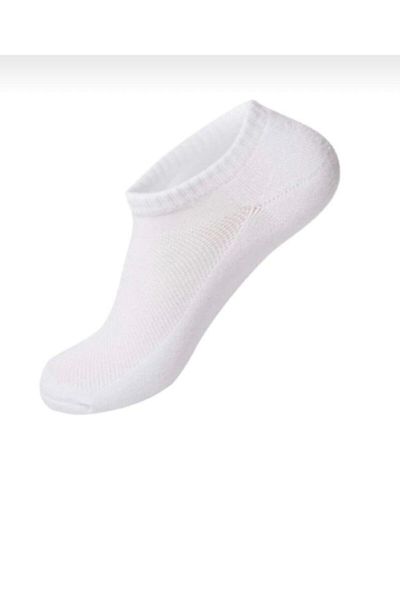 SRB 12 Pairs of Invisible Sneakers Socks (White Color)