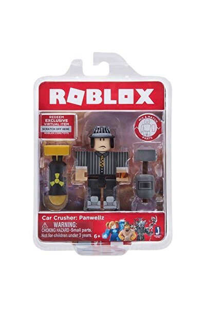 GIOCHI PREZIOSI Roblox Figür Paketi Car Crusher: Panwellz - Lisanslı Ürün