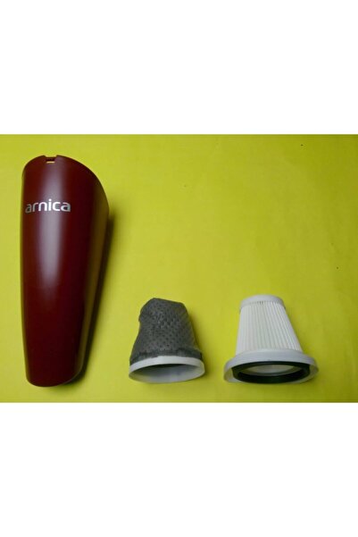 Arnica Merlin Pro Kırmızı Süpürge Gövdesi Ve Hepa Filtre