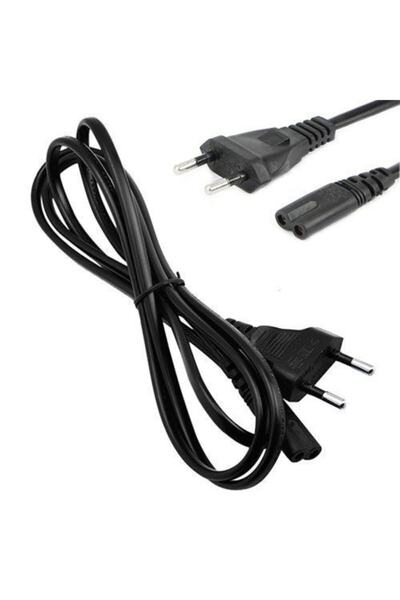 2 Pin Çift Oluklu 220 Volt Elektrik Kablosu Unıversal Genel Amaçlı Kullanımı Bakınız.