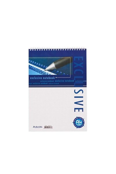 KESKİN COLOR 100 de coli A5 Bloc de note cu spirală exclusivă, copertă din carton, 143102-99