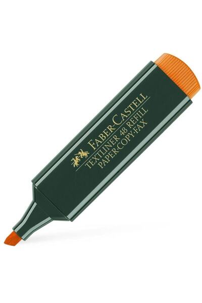 Faber Castell 10 Lu Paket Turuncu Fosforlu Kalem 1548