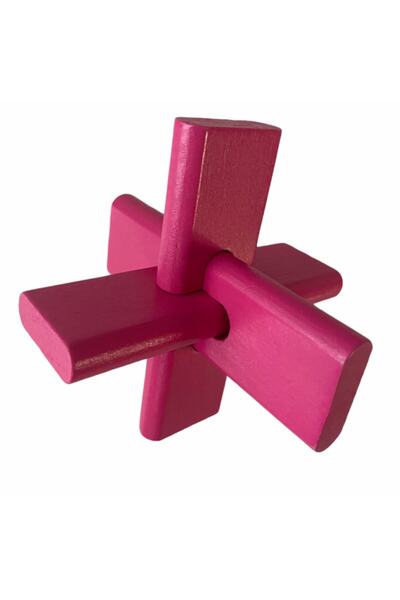 Aktif Beyin Puzzle 3d Wooden Pinkia Game