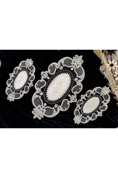 Çt Çeyizci Tekstil غرفة معيشة مكونة من 3 قطع، طقم طاولة قهوة