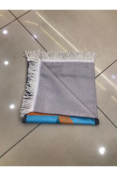 Hicaz Pazarı Small Size Digital Printing Children's Prayer Rug Lined Double Layer Quality