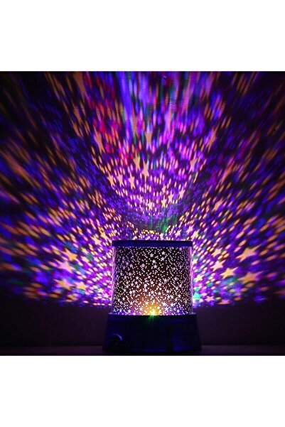 Genel Markalar Yıldız Star Görselli Projeksiyonlu Gökyüzü Gece Lambası