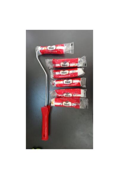 Filli Boya Silikonlu Boya Saten Boya Plastik Boya Rulosu 1 Saplı 5 Yedek Rulo