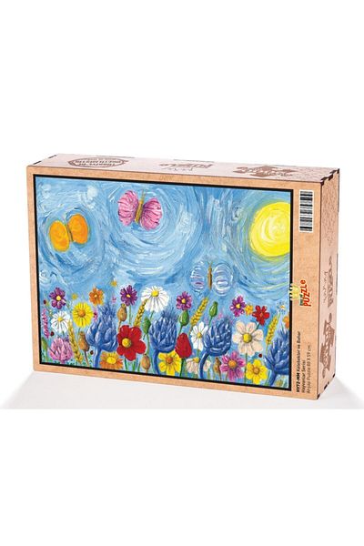 King Of Puzzle Butterflies And Spring Wooden Puzzle 2000 Pieces