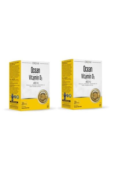 Ocean Ocean Çocuklar Ve Yetişkinler Için D3 400 Iu Sprey 20 Ml*2 Adet
