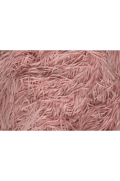 AKÇA TEKSTİL Ip Model Powder Color Ip Curtain 2 Mm Strips Woven Buttoned Ip Curtain