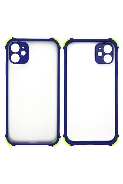 Joyroom Apple Iphone 11 Montreal Crash Korumalı Silikon Kılıf Mor