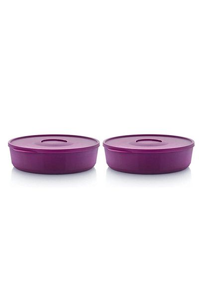 Tupperware Deluxe Storage Container 2.5 Lt Purple
