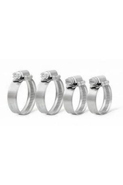 Özbay 50 Pieces Torque Screw Metal Hose Compression Clamp 13*19