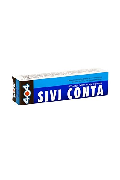 404 Sıvı Conta Beyaz 80gr