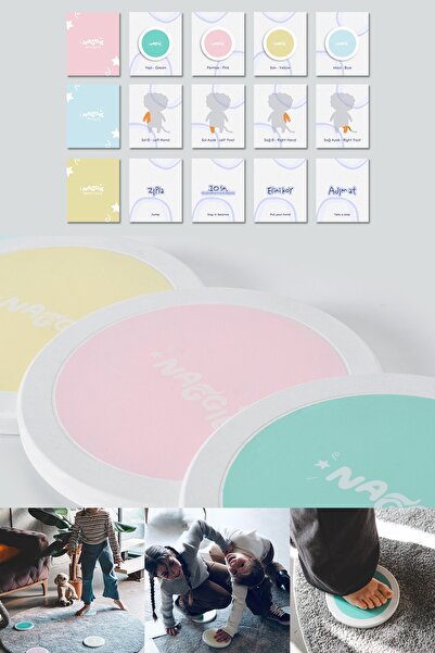 Naggie Adımlar Kaba Motor Becerisi Oyun Seti 12-16 Ay