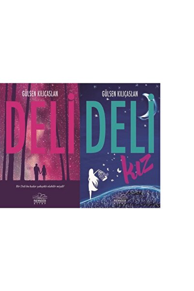 Nemesis Kitap Deli  Deli Kız 2 Kitap Set Gülsen Kılıçaslan