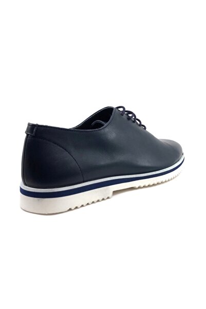 JAMES FRANCO Чоловічі шкіряні черевики з синьою шафою 105