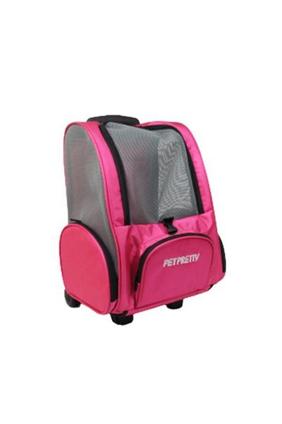Pet Pretty Pink Cat and Dog Squeegee Backpack