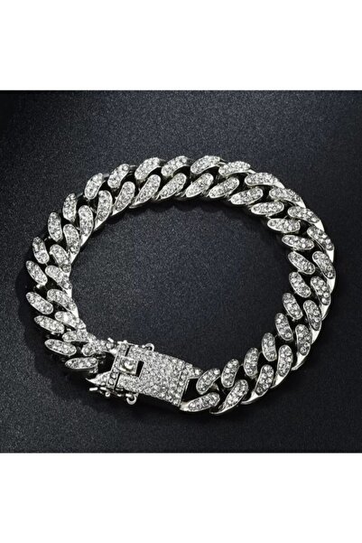 Çeko Chain Silver Cuban Bracelet Gümüş Küba Bileklik
