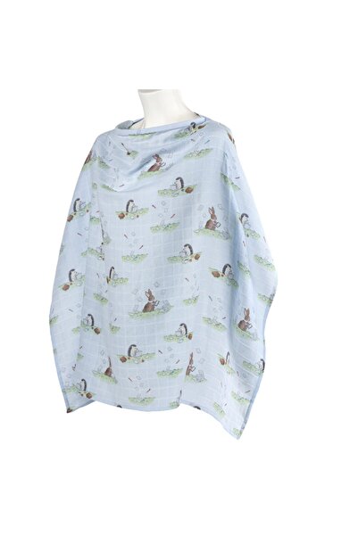 Gleam Atelier مريلة الرضاعة الطبيعية قنفذ 100% قطن 70*90 سم