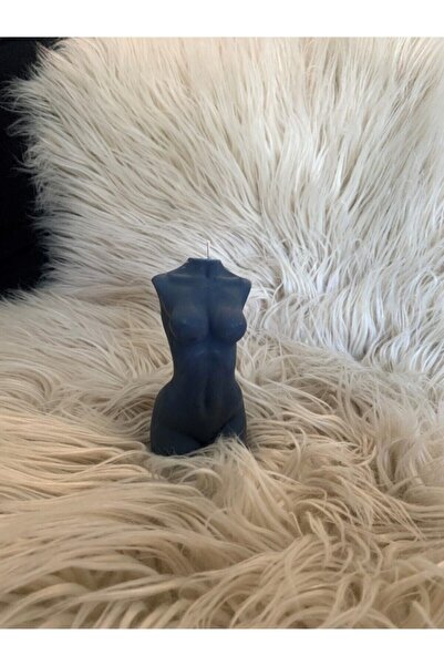 Kokulu Doğal 10 Cm Bitter Body Candle, Kadın Vücudu Kokulu Mum