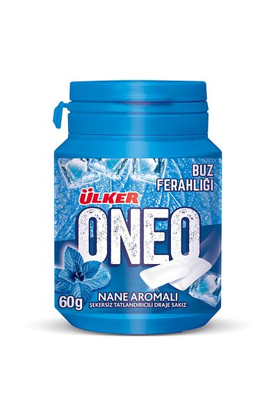 Ülker Oneo Mint Bottle Chewing Gum 60 Gr