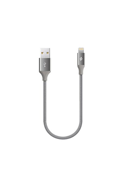 Ttec AlumiCable Mini 30cm iPh Şarj Kablosu- Uzay Grisi