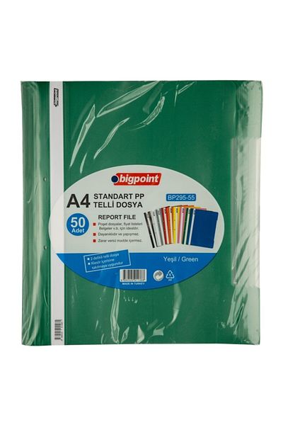 Bigpoint Green Ring Binder - Pack of 50