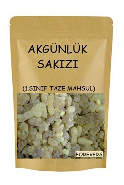 forevers Akgünlük Sakızı Sığla Ağacı Reçine Günlük Bitkisi %100 Doğal 150 Gr