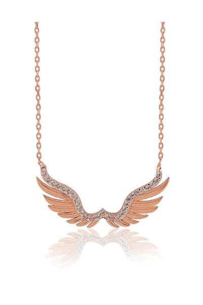 Söğütlü Silver Kadın Kanatlı Kolye SGTL3219