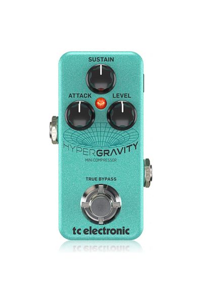 TC Electronic HyperGravity Mini Compressor Professionally Bright Tones
