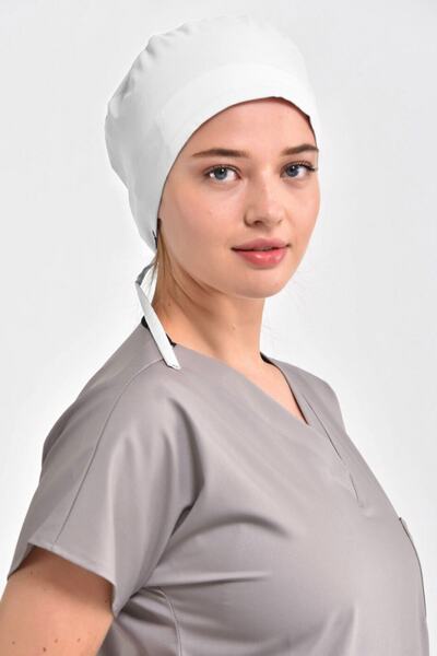 Owlet Medikal Beyaz Likralı Cerrahi Bone