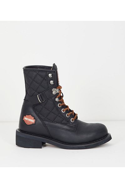 Harley Davidson Harley-davidson New Worker Women's Black Leather Boots