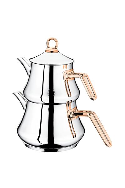 Genel Markalar OMS ÇELİK ÇAYDANLIK BAKIR SAPLI ORTA BOY 8076L