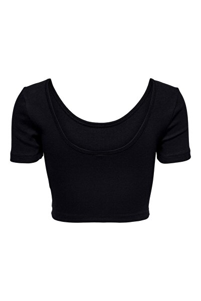 ONLY Γυναικείο Crop Top Συντομό Rib Top 15235303