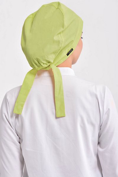Owlet Medikal Bone Hijab chirurgical verde Nil